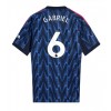 Muški Nogometni Dres Arsenal Gabriel Magalhaes #6 Gostujuci 2025-26 Kratak Rukav Muški Nogometni Dres Arsenal Gabriel Magalhaes #6 Gostujuci 2025-26 Kratak Rukav